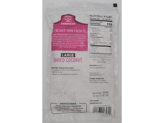 Large Shred Coconut 12 Oz