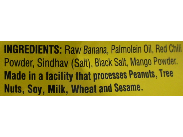 Red Chili Long Banana Chips (7oz)