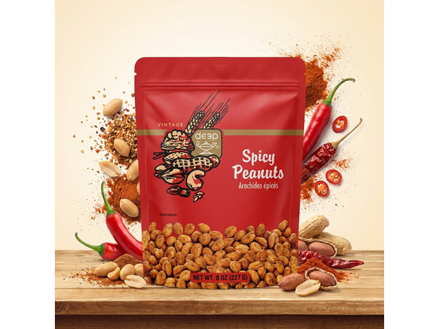Spicy Peanuts (8oz)
