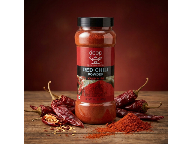 Red Chili Powder Kashmiri (Bottle) (14.1oz)