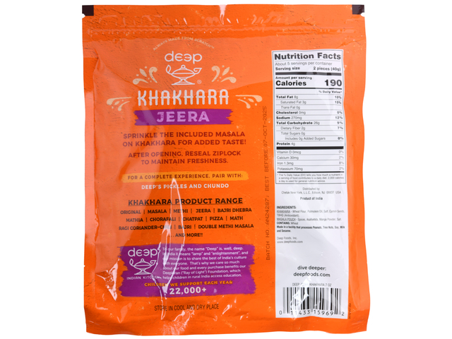 Jeera Khakhara (7oz)