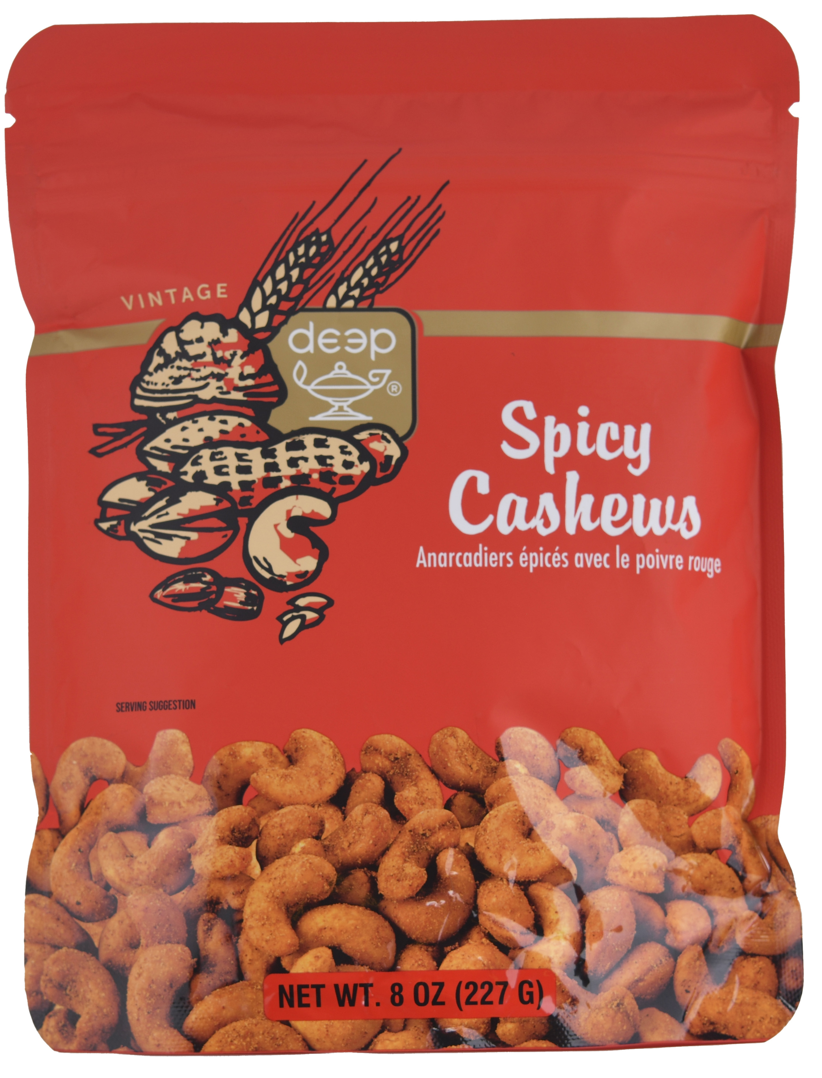 Spicy Cashews Red Pepper (8oz)